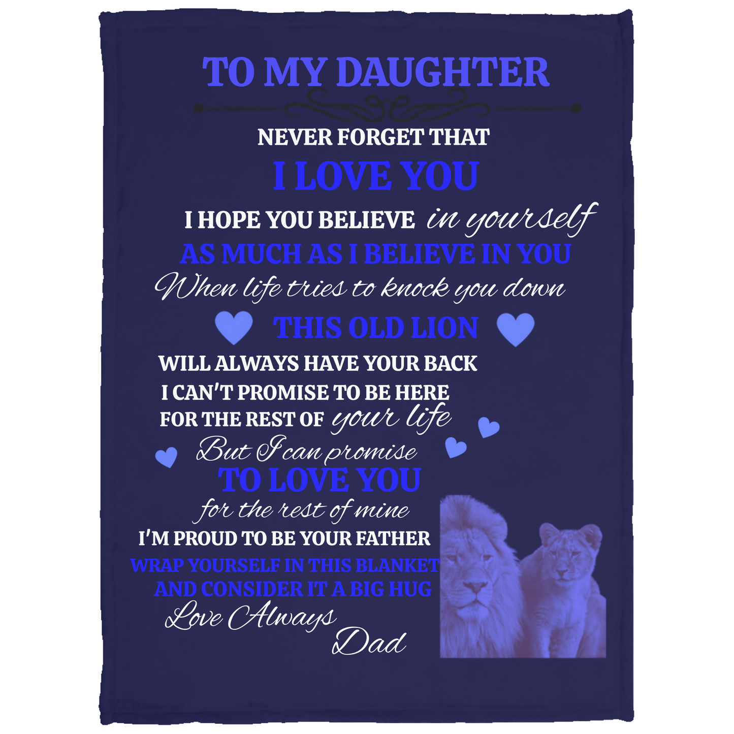 Daughters Plush Blanket