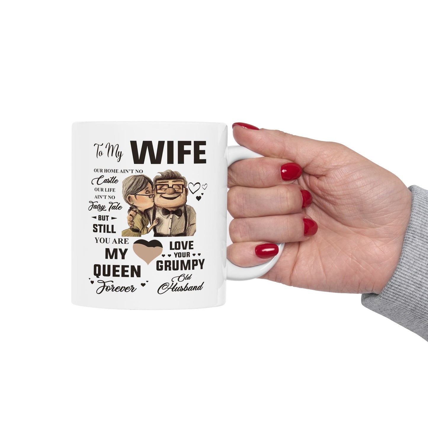 To My Wife | Ceramic Mug, (11oz, 15oz)