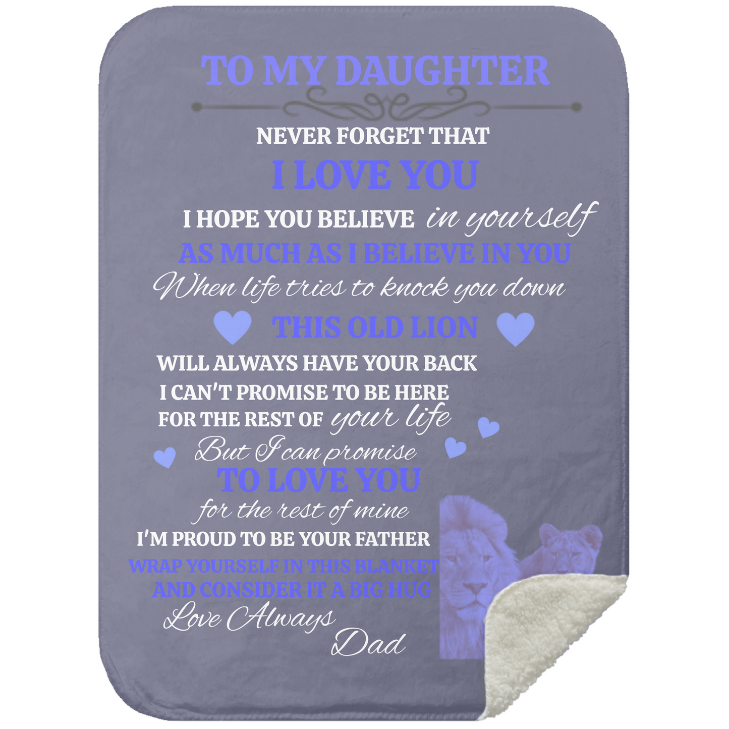 Daughters Plush Blanket