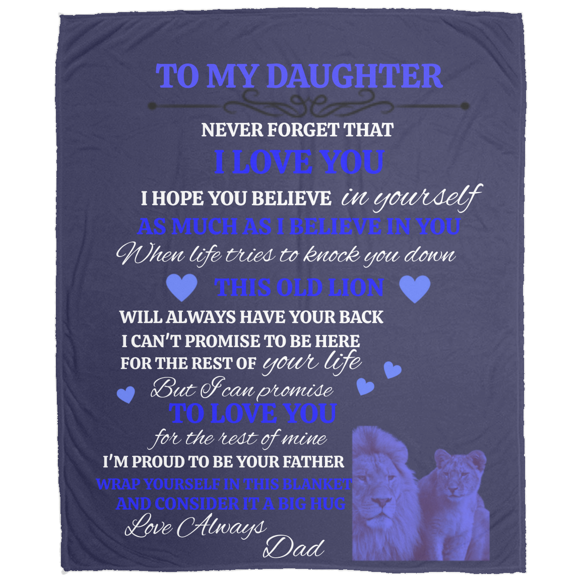 Daughters Plush Blanket