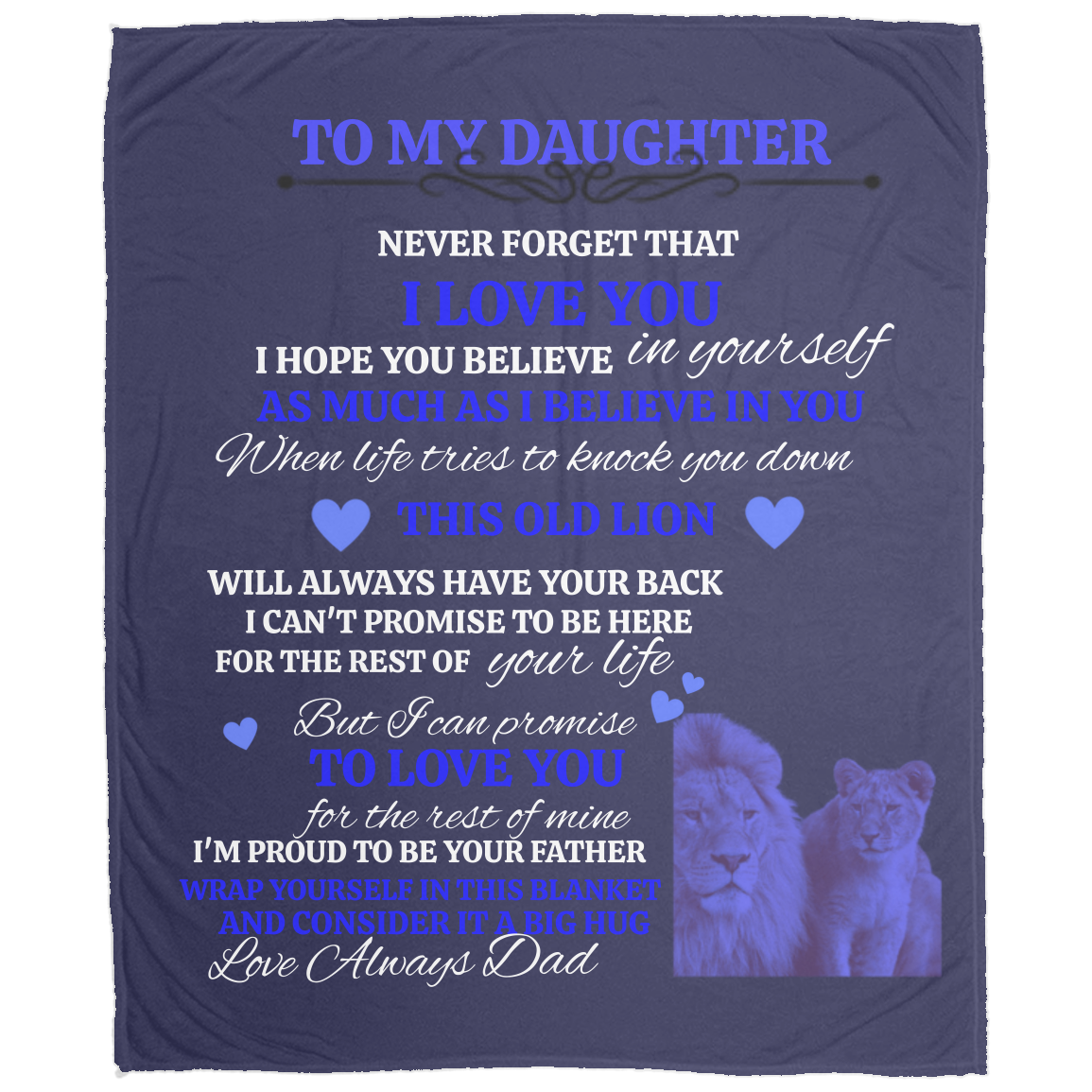 Daughters Plush Blanket