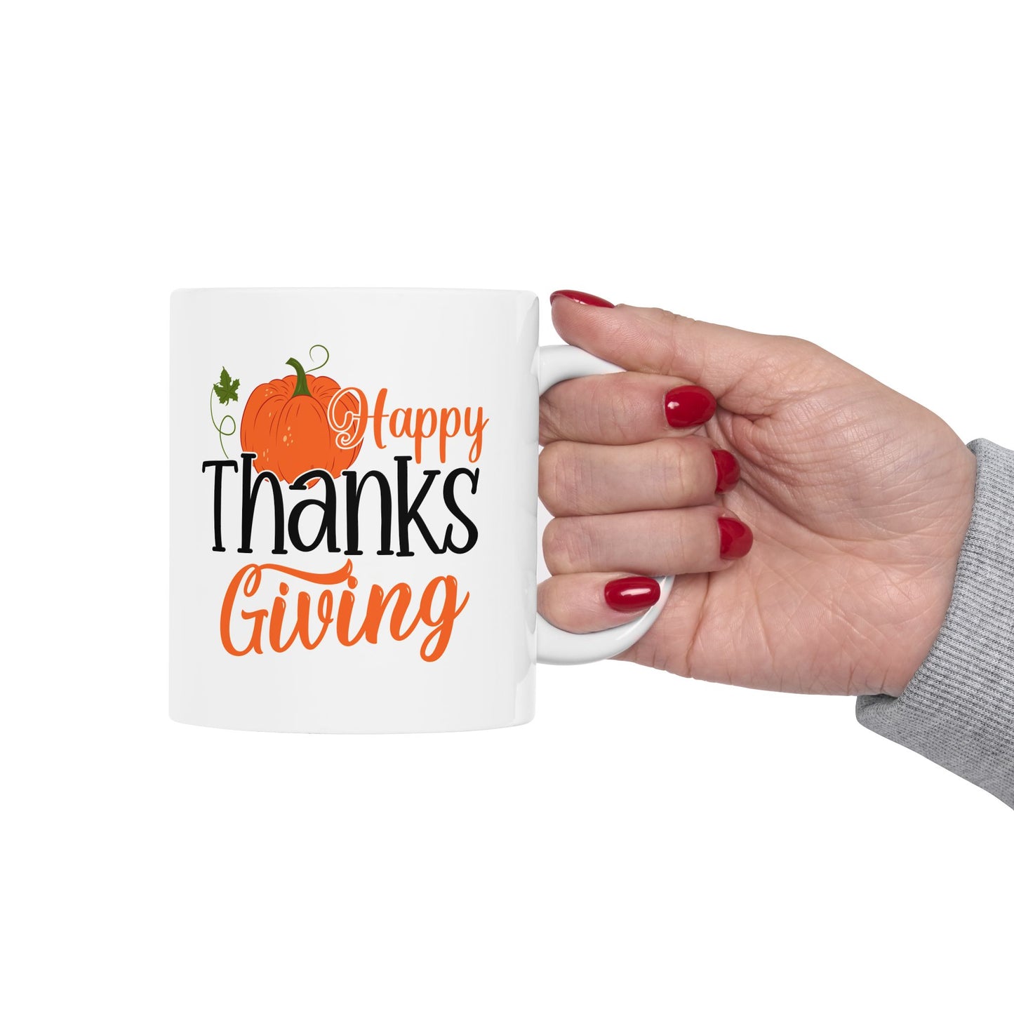 Happy Thanksgiving | Ceramic Mug, (11oz, 15oz)