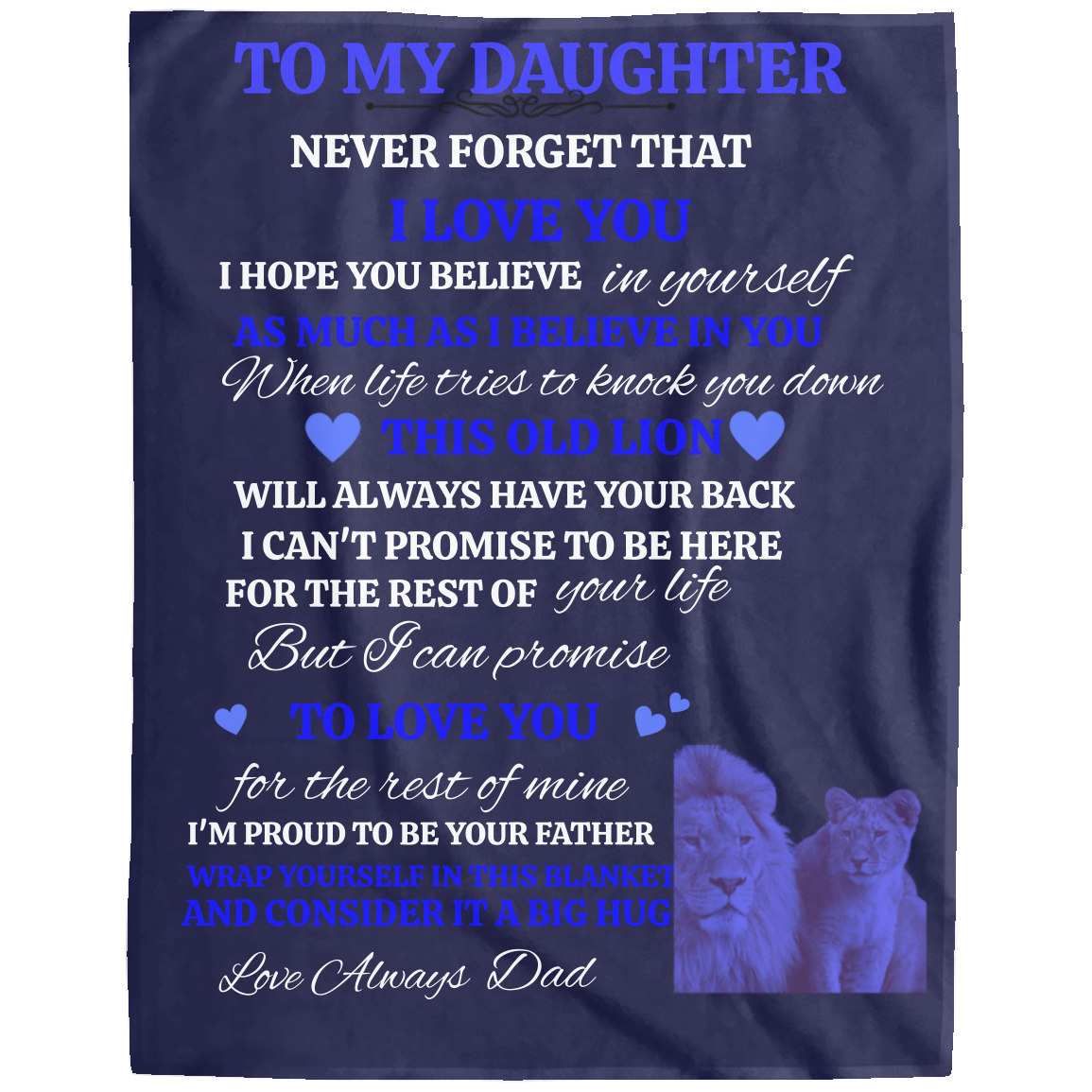 Daughters Plush Blanket
