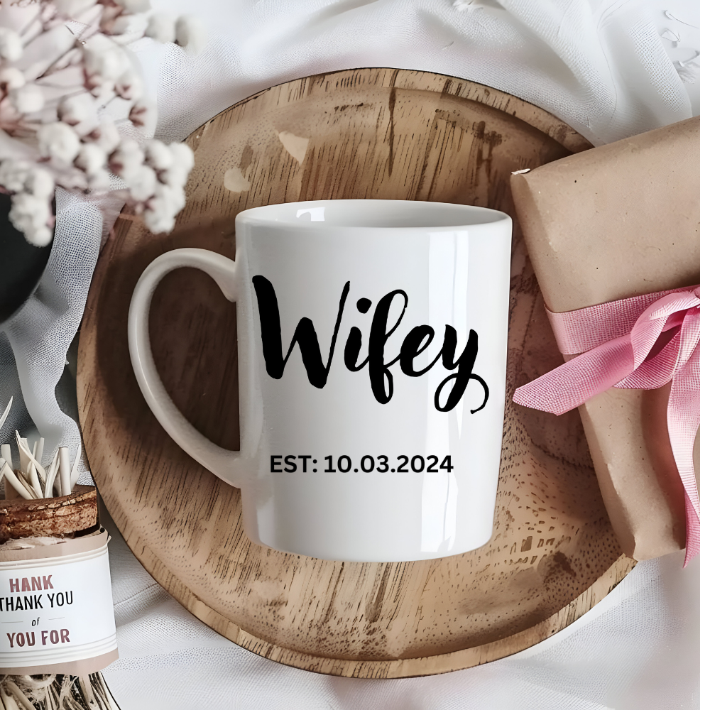 Wifey and Hubby Mug 11oz