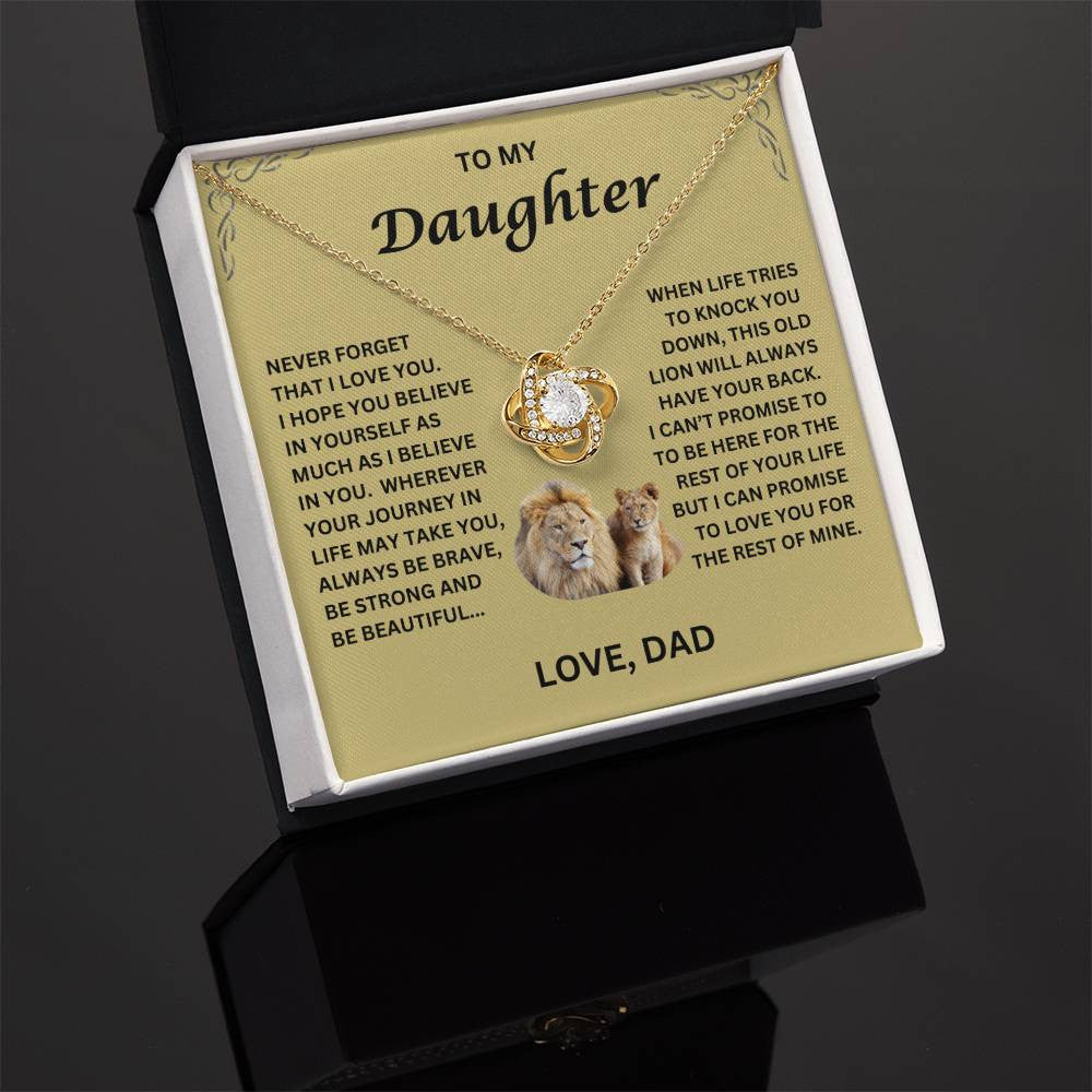 From Dad to Daughter Necklace