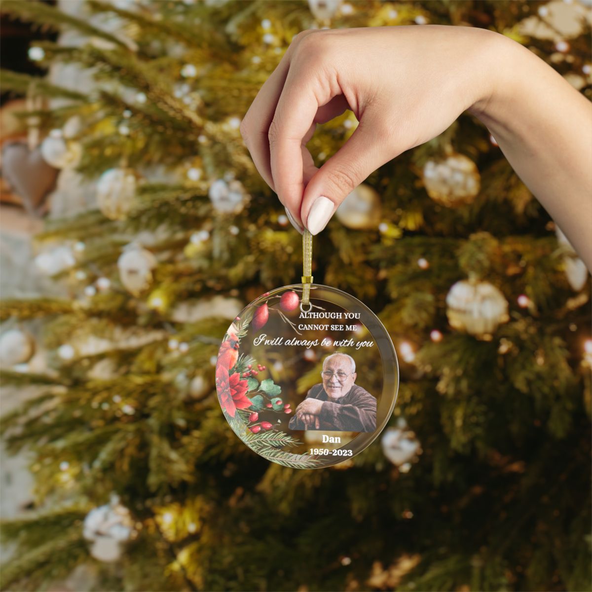 Memorial Glass Ornaments