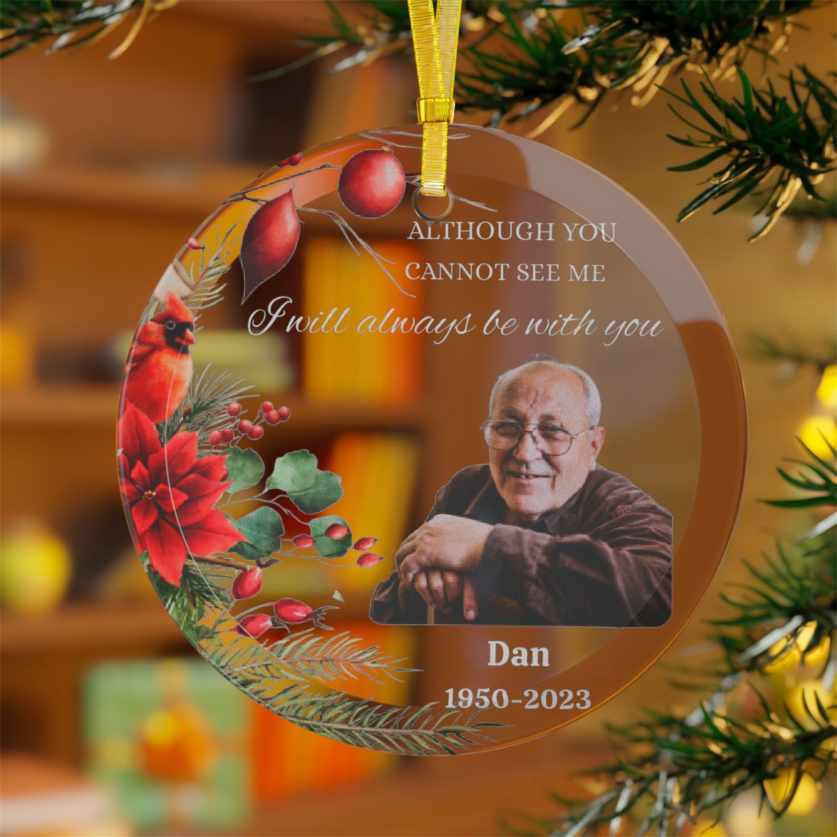 Memorial Glass Ornaments