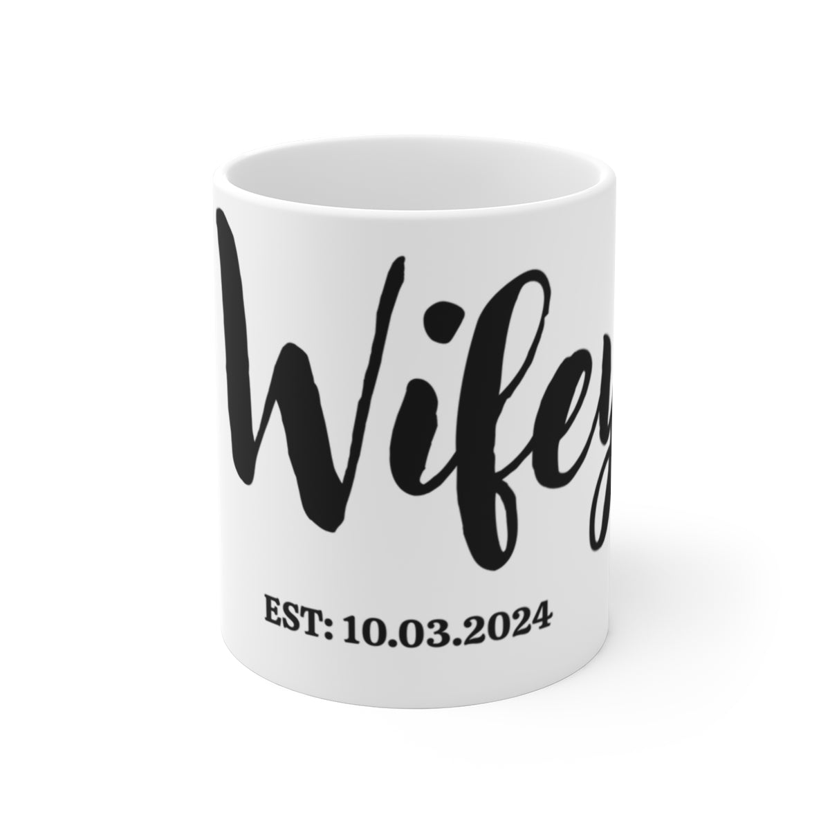 Wifey and Hubby Mug 11oz