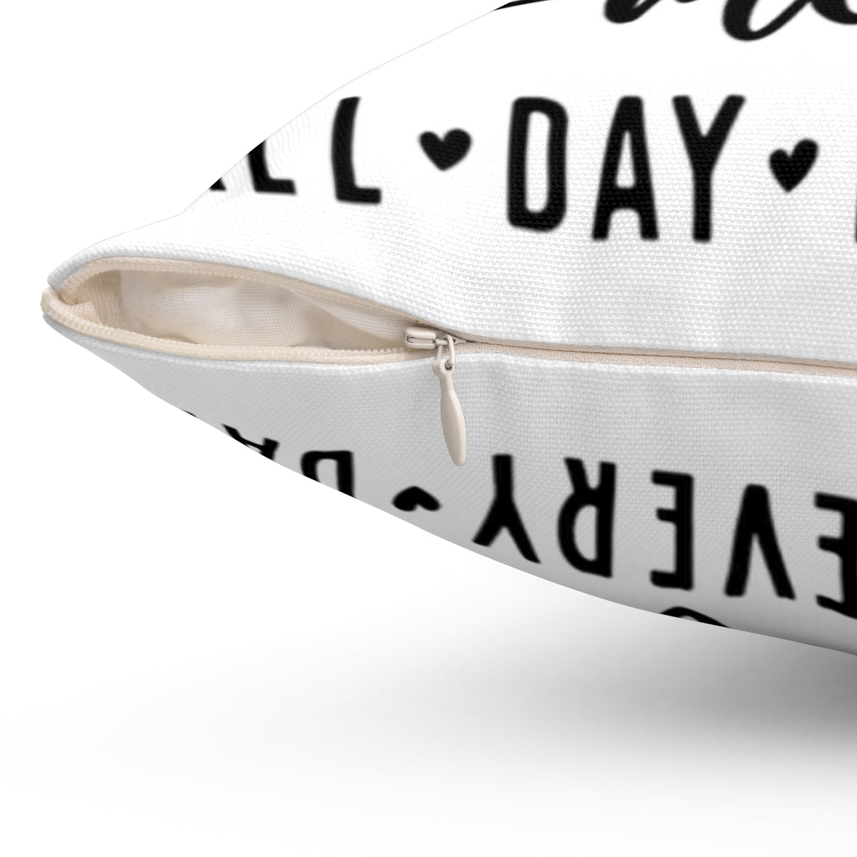 MiMi mode Polyester Square Pillow