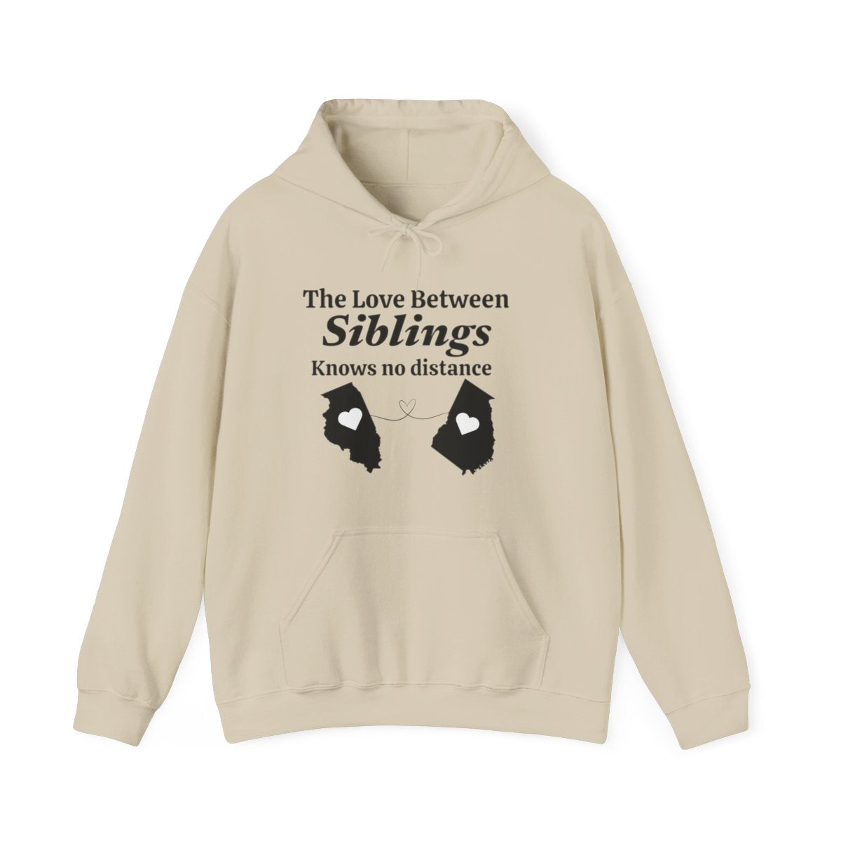 Love Between Siblings Unisex Heavy Blend™ Hooded Sweatshirt