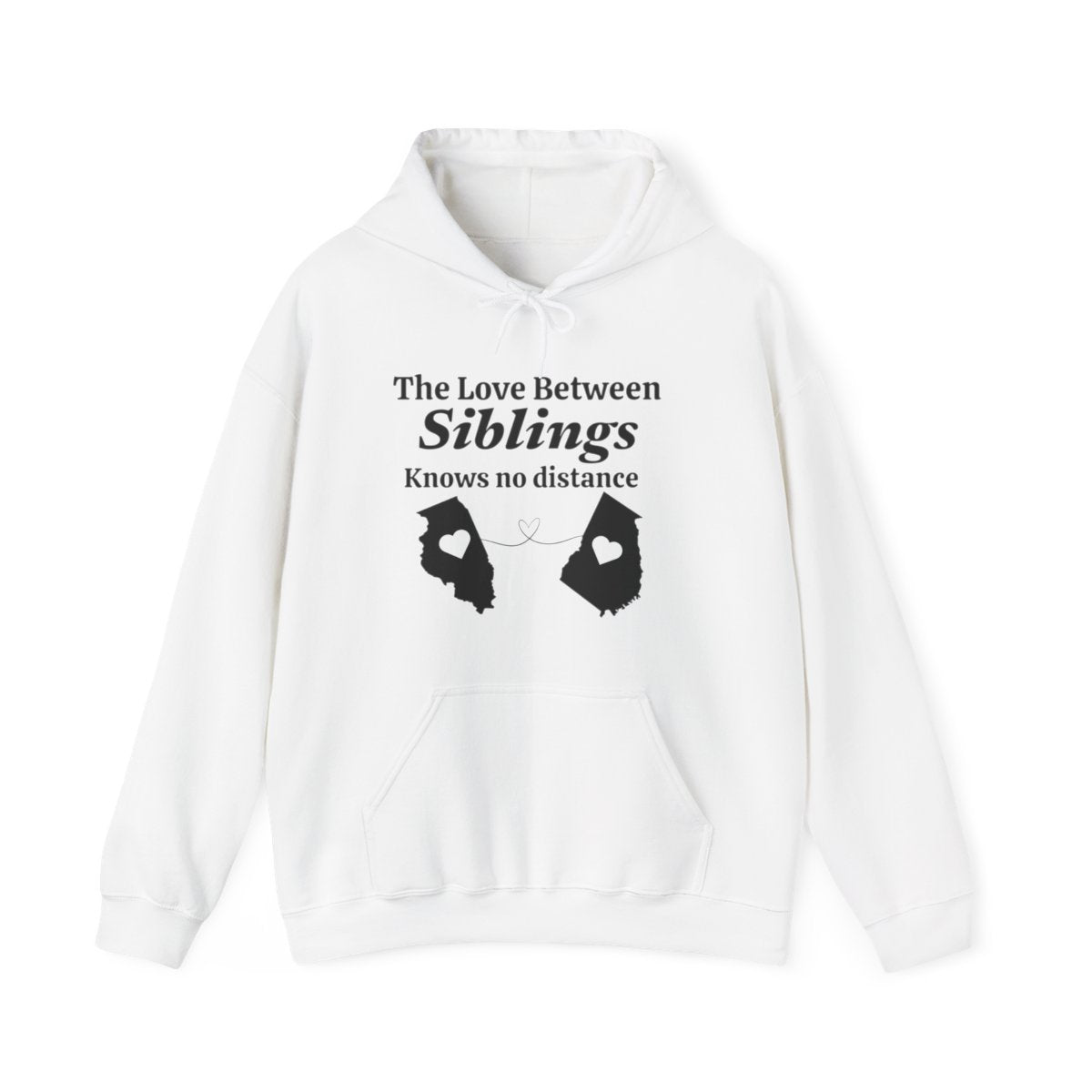 Love Between Siblings Unisex Heavy Blend™ Hooded Sweatshirt