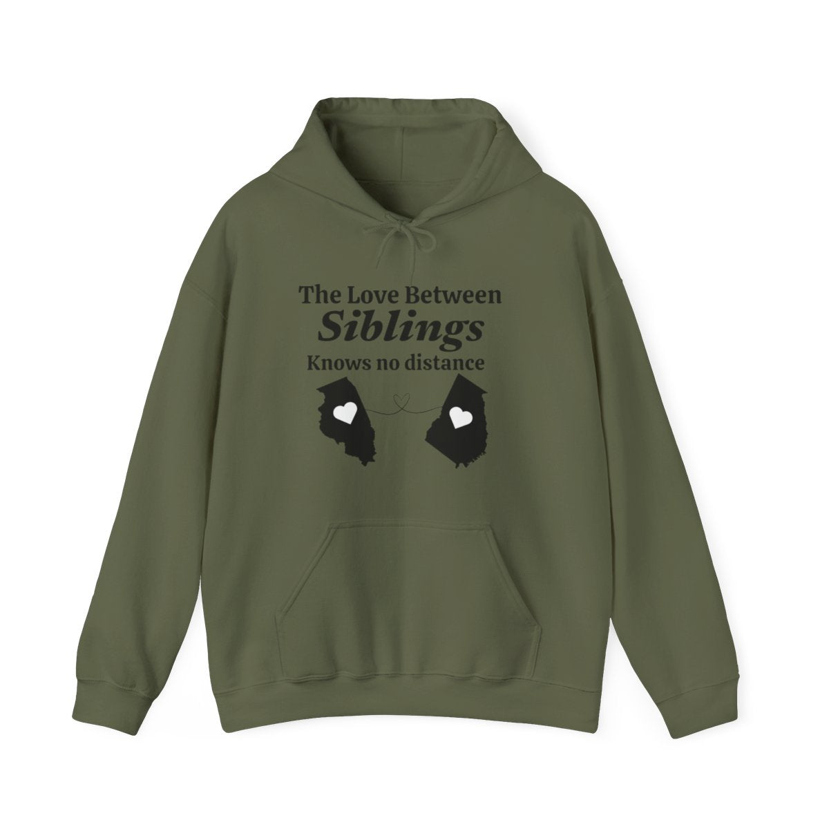 Love Between Siblings Unisex Heavy Blend™ Hooded Sweatshirt
