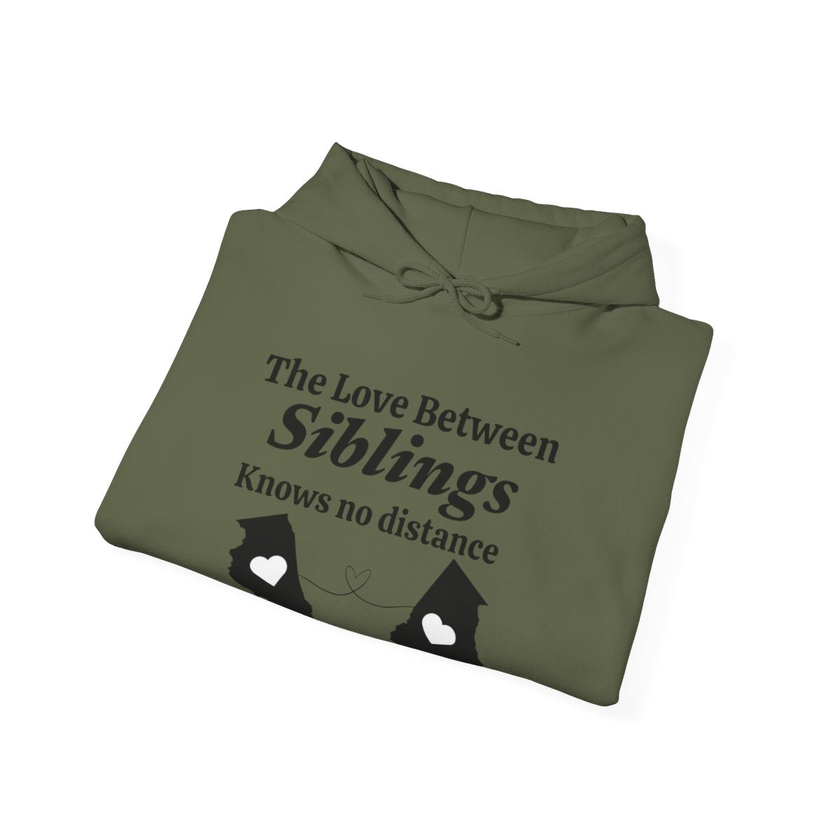 Love Between Siblings Unisex Heavy Blend™ Hooded Sweatshirt