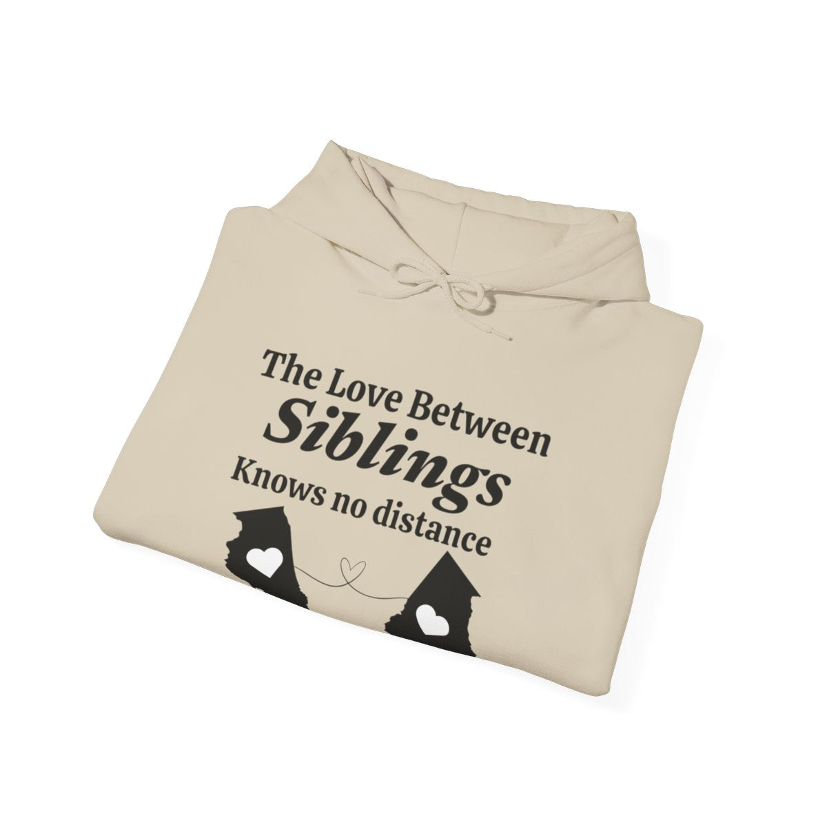 Love Between Siblings Unisex Heavy Blend™ Hooded Sweatshirt