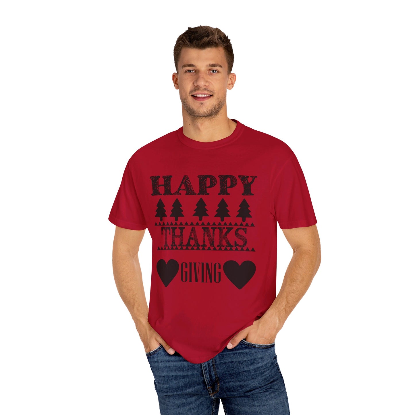 Happy Thanksgiving | Unisex Garment-Dyed T-shirt