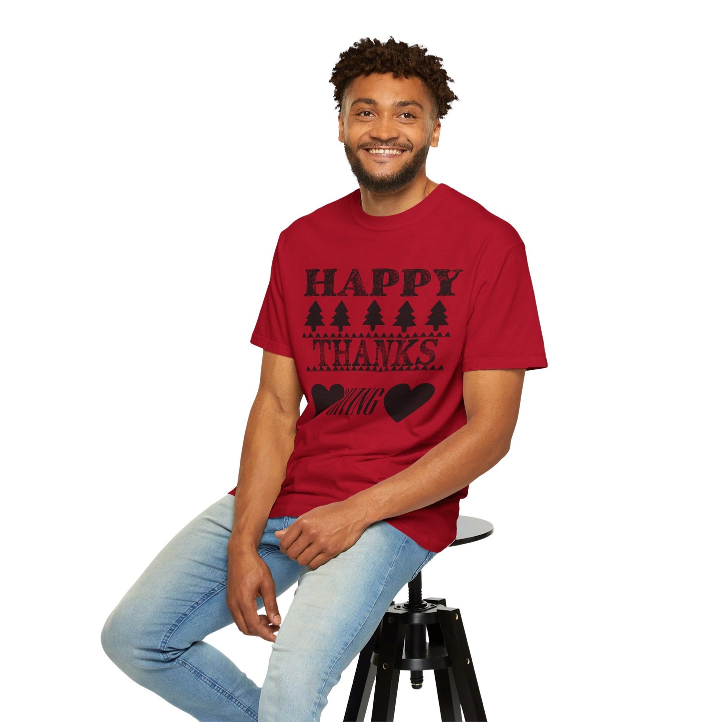 Happy Thanksgiving | Unisex Garment-Dyed T-shirt