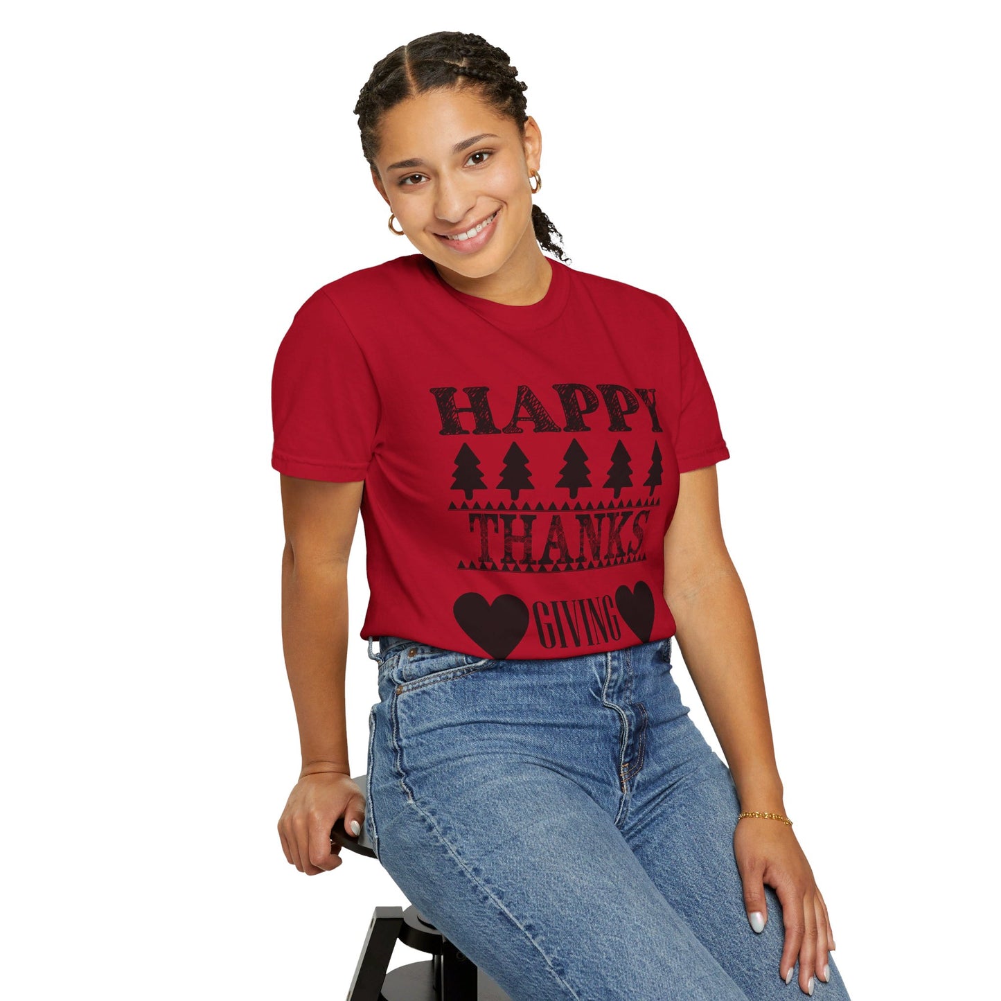 Happy Thanksgiving | Unisex Garment-Dyed T-shirt