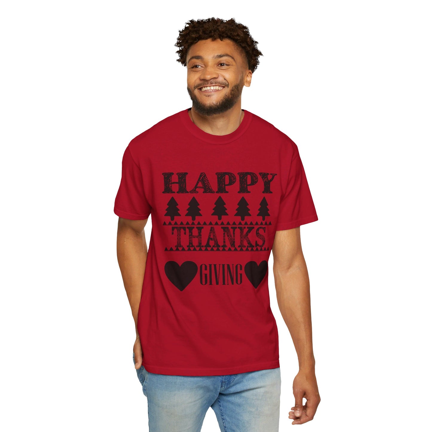 Happy Thanksgiving | Unisex Garment-Dyed T-shirt