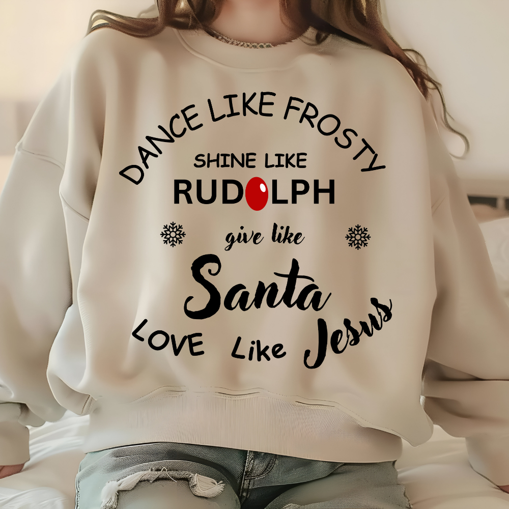 Dance Like Frosty  Crewneck Sweatshirt
