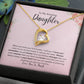 To My Amazing Daughter - Forever Love Necklace