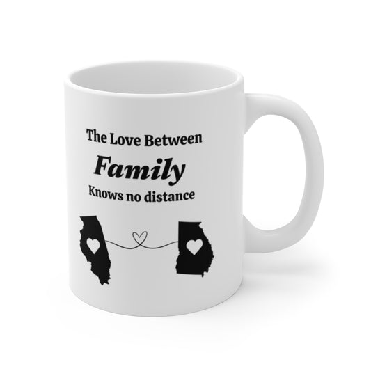 Love Between Personalized Mug 11oz