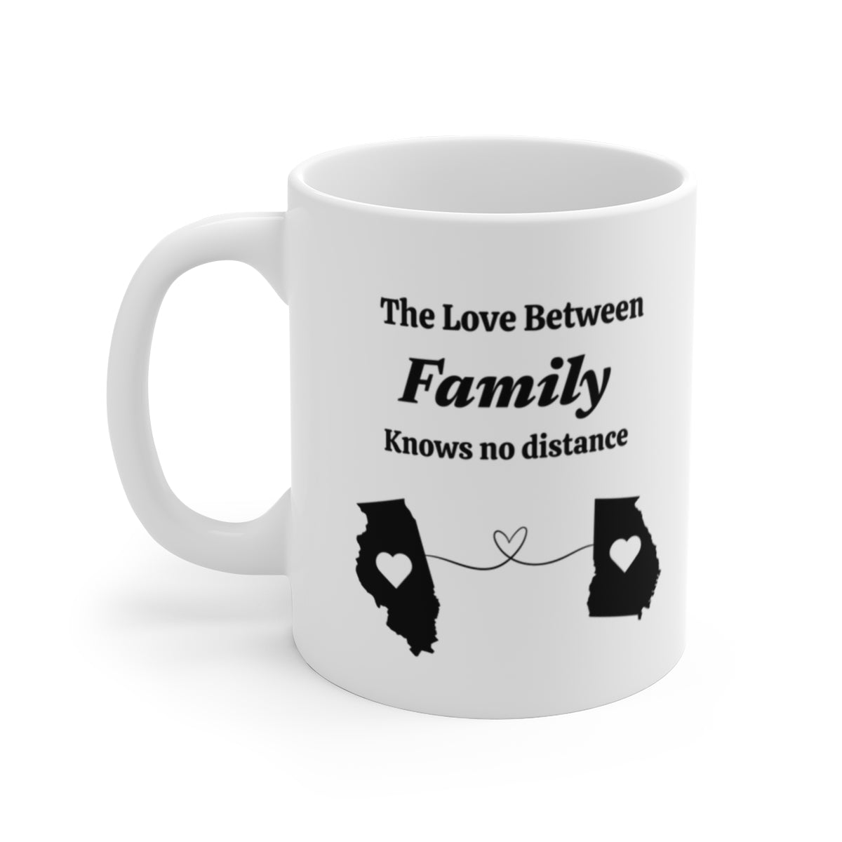 Love Between Personalized Mug 11oz