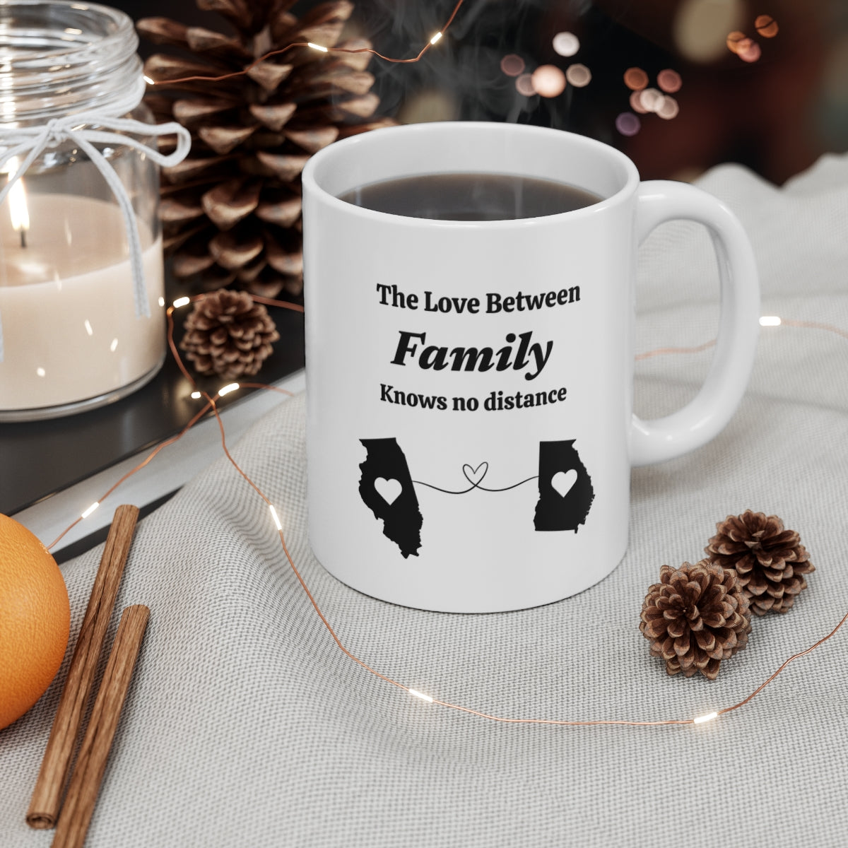 Love Between Personalized Mug 11oz