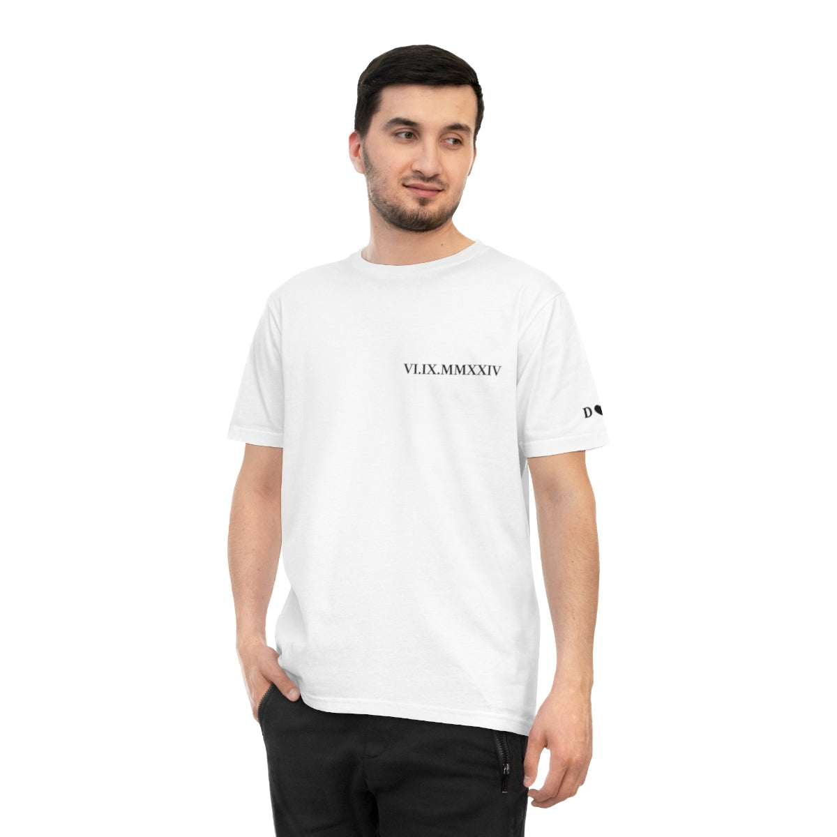 Couples Roman Numeral T-Shirts